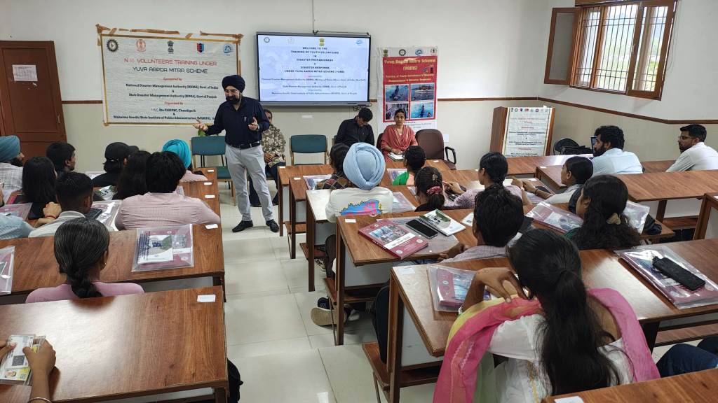 Yuva Aapda Mitra Scheme Training Programme Begins at Sri Sukhmani College Derabassi